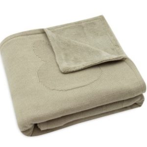 Couverture en polaire Miffy Olive Green (75 x 100 cm) Jollein.