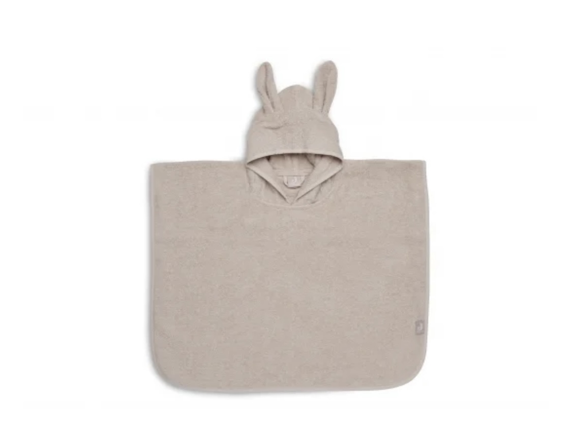 Jollein Poncho de bain rose pâle.