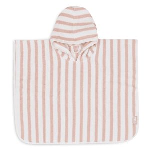 Poncho de Bain Stripe Wild Rose – 1/4 Ans.
