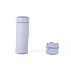 Porte sucette + porte biberon Bleu