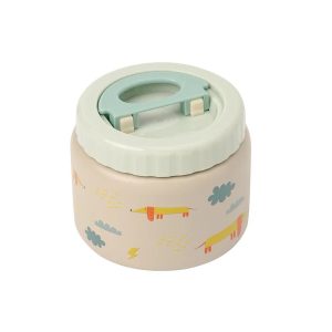Pot isotherme en acier inoxydable Dog 350ml.