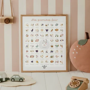 Affiche « Mes premières fois » lapin.