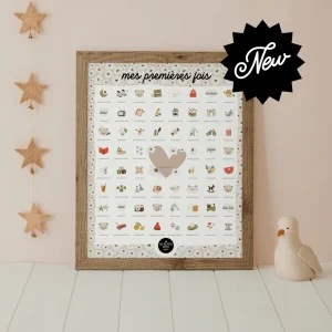 Affiche « Mes premières fois » ourson.