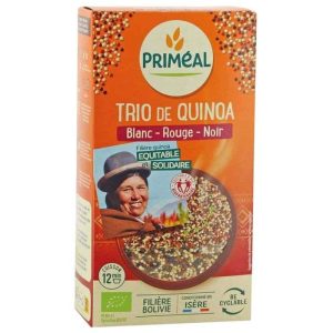 Trio de quinoa blanc rouge noir PRIMEAL 500 g