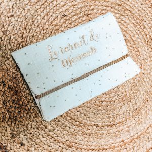 Protège Carnet Santé Bébé Double Gaze personnalisé