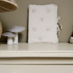 Protège carnet de santé hirondelles – Gentil Coquelicot.