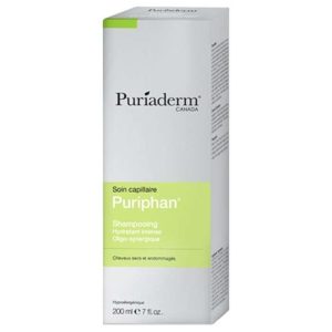 PURIADERM PURIPHAN SHAMPOOING HYDRATANT INTENSE CHEVEUX SECS ET ENDOMMAGES 200 ML