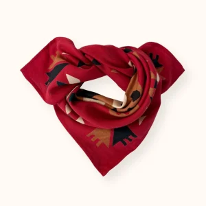 Apaches Collections – Small Foulard Manika « Rajah » Fire.