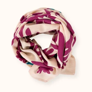 Apaches Collections – Big Foulard Latika « Rita » Macadamia.
