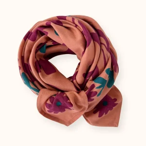 Apaches Collections – Big Foulard Latika « Rita » Rust.