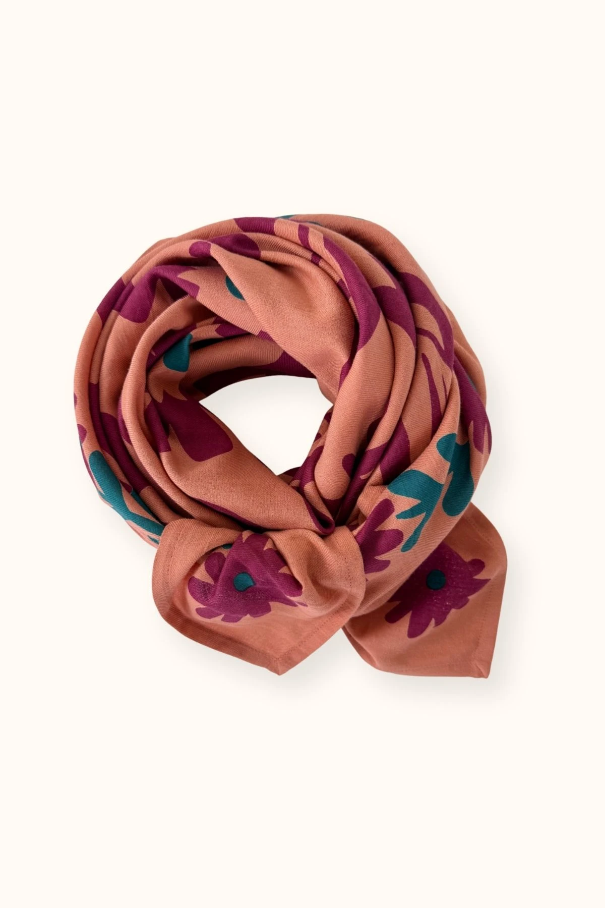 Apaches Collections – Big Foulard Latika « Rita » Rust.