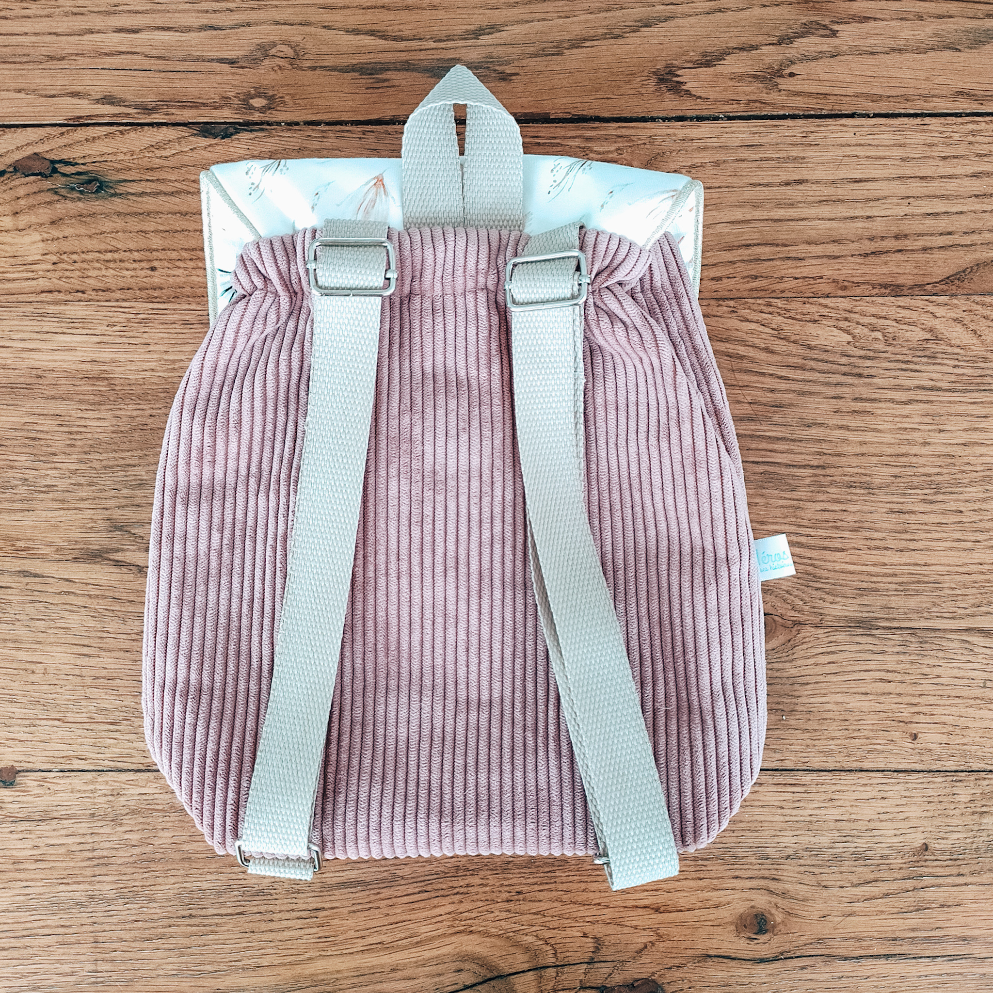 Sac à dos Fille Velours pour la Crèche et la Maternelle – Image 6