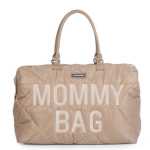 Mommy Bag Sac A Langer – Matelassé – Beige.