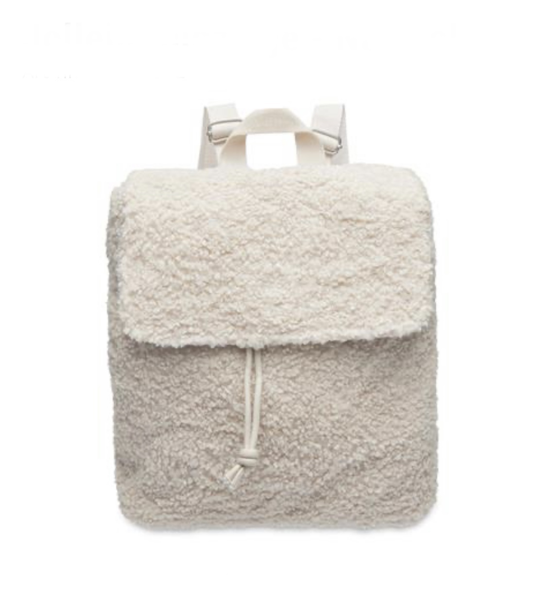 Sac à dos boucle naturel.