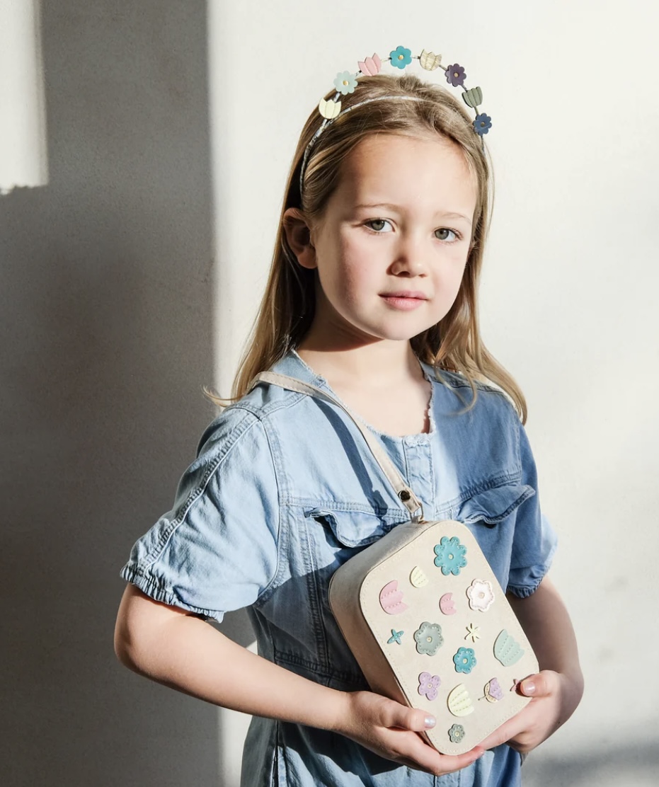 Sac avec de jolies fleurs. – Image 2