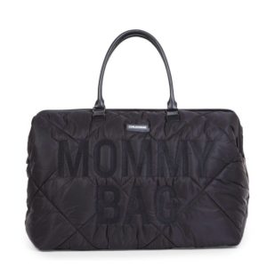 Mommy Bag Sac A Langer – Matelassé – Noir.