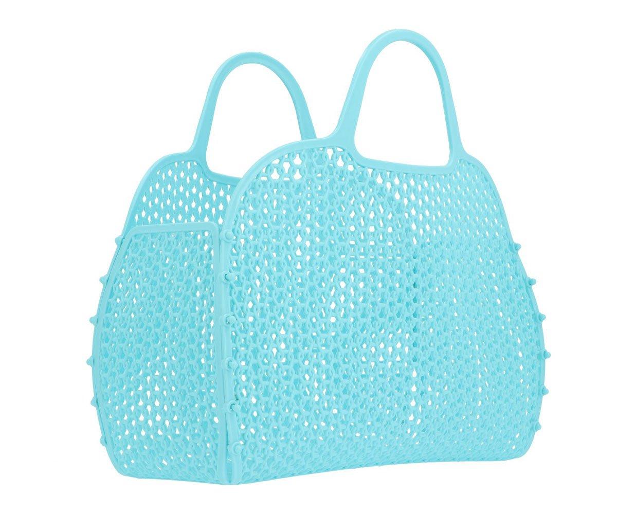 Sac de plage rétro vintage Turquoise. – Image 2