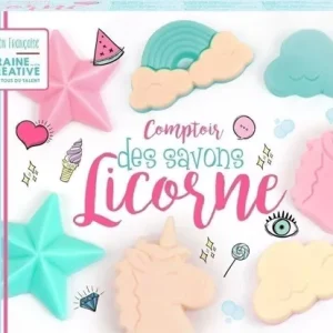Diy – coffret comptoir des savons licorne.