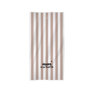 Serviette Minus à la flotte rose – Zakuw.