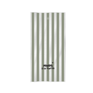 Serviette Minus à la flotte vert – Zakuw.