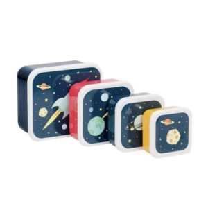 Boîtes à goûter gigognes: L’espace.