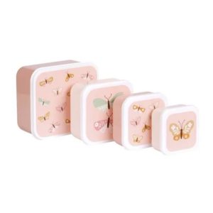 Boîtes à goûter gigognes: Papillons.