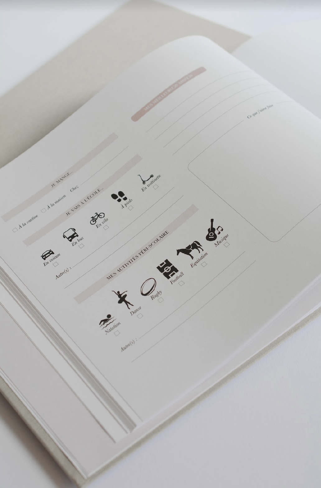 Livre Mes souvenirs d’école. – Image 4