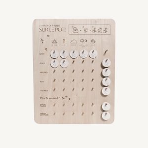 Tableau « J’apprends à aller sur le pot ».