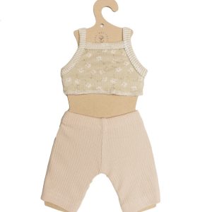 Tenue Poupée Loretas 34-36cm- Ensemble leggings Little daisys.