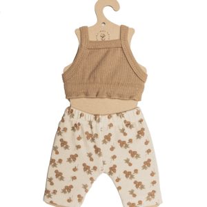 Tenue Poupée Loretas 34-36cm- Ensemble leggings Raspberry.