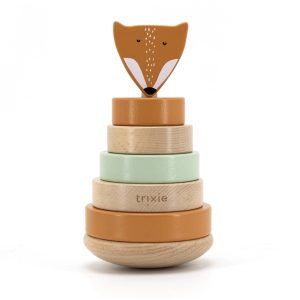 Tour à empiler en bois – Mr. Fox.