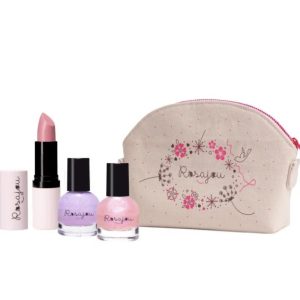 Trousse de maquillage -Ongles et Lèvres – Rosajou.