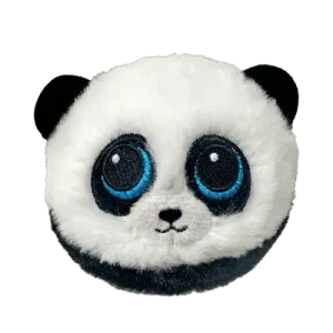 Ty Beanie Bouncers » Checkers le panda « Peluche rebondissante.