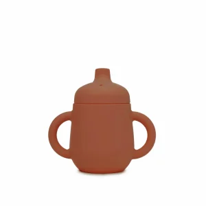 Verre en silicone 3 en 1 (terracotta).