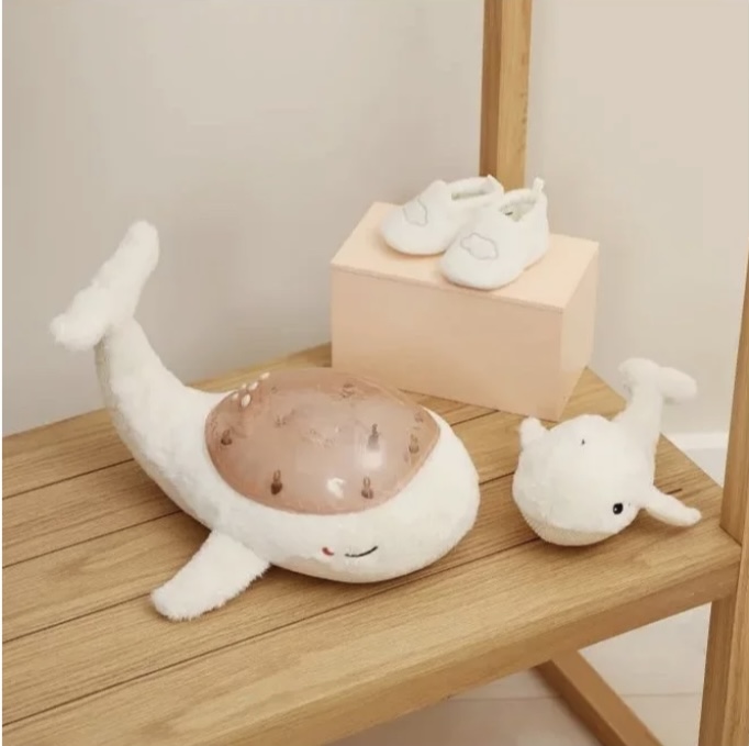 Veilleuse Tranquil Whale – Bruits blancs apaisants et projection de lumières. – Image 4