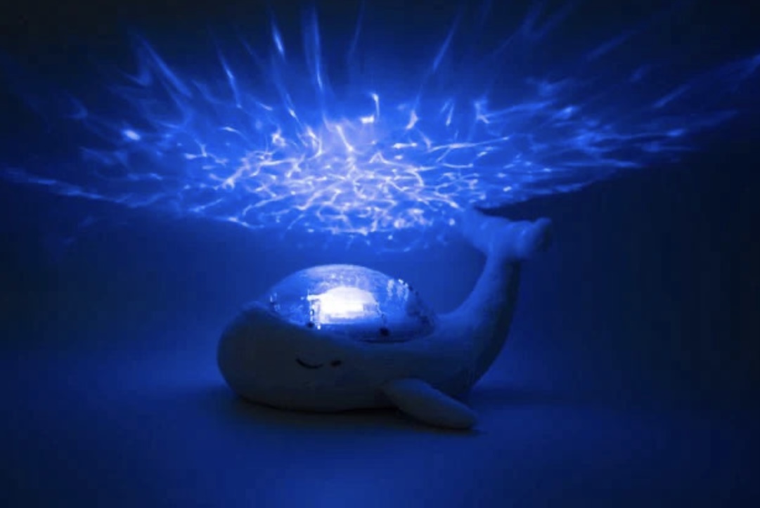 Veilleuse Tranquil Whale – Bruits blancs apaisants et projection de lumières. – Image 8
